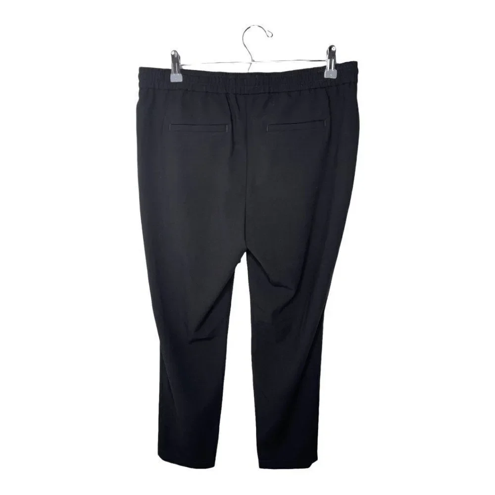 BANANA REPUBLIC Black Elastic Waist Trousers  - Picture 3 of 6